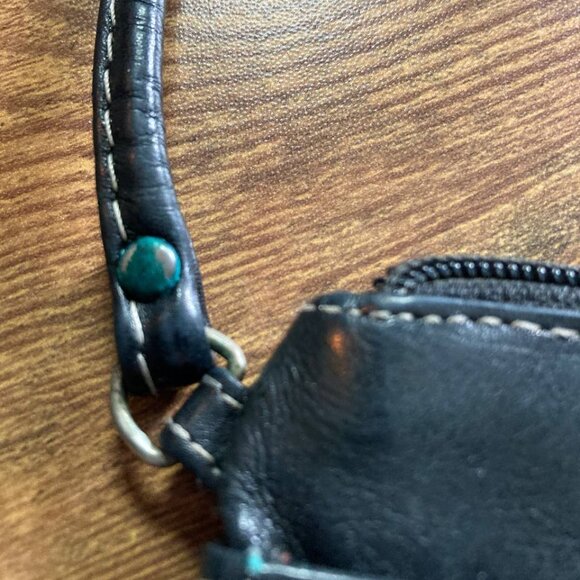 Fossil Wristlet Black Leather - Picture 6 of 7